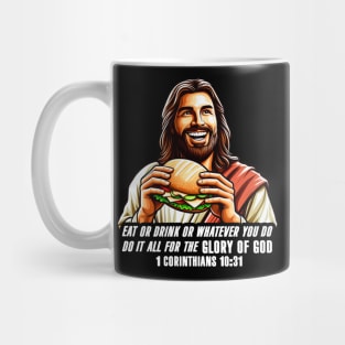 1 Corinthians 10:31 Eat or Drink for the Glory of God Mug